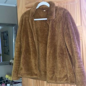 Uniqlo Teddy Bear Zip Up